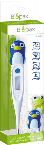 Biopax Thermomètre Médical Enfants SC 44 Pingouin 1 Pièce