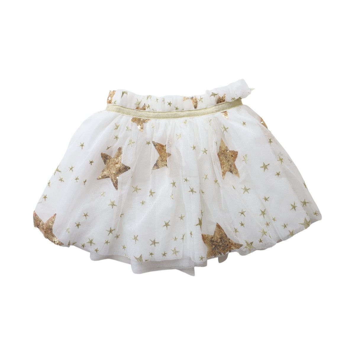 Jupe tutu étoiles à sequins dorés Surprise Partie !