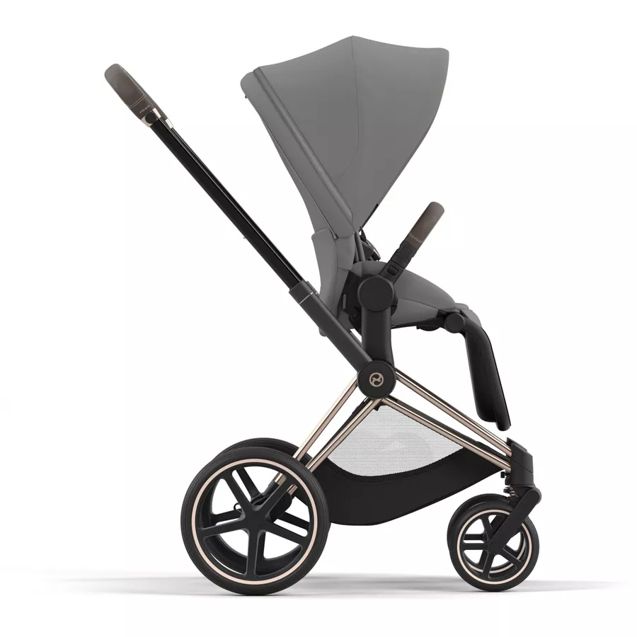cybex PLATINUM Kombikinderwagen New Priam Priam Rosegold Mirage Grey