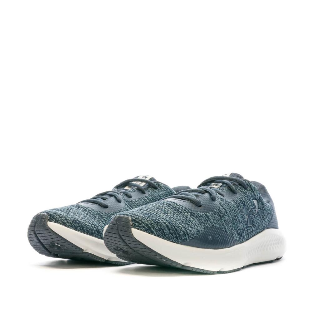 Under Armour Chaussures de running Grise Bleuté Femme Under Armour Charged