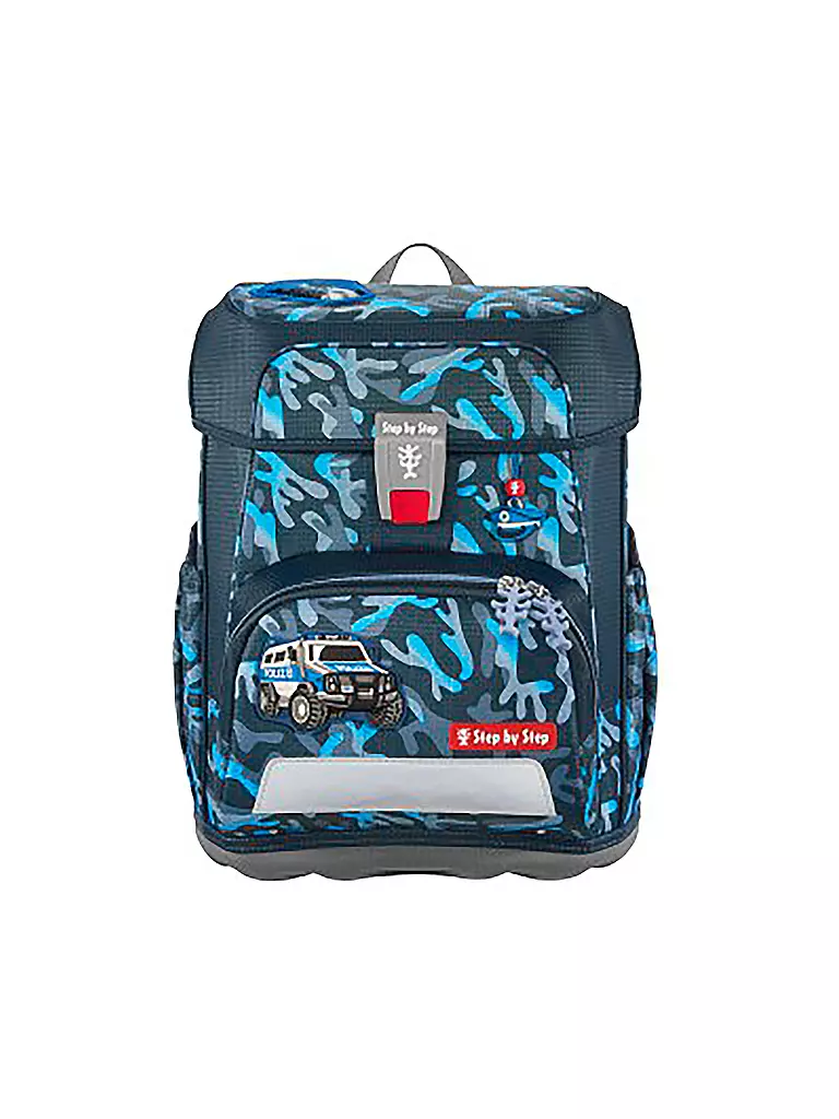 STEP BY STEP Schultaschen Set Cloud 5tlg Police Truck Diego schwarz