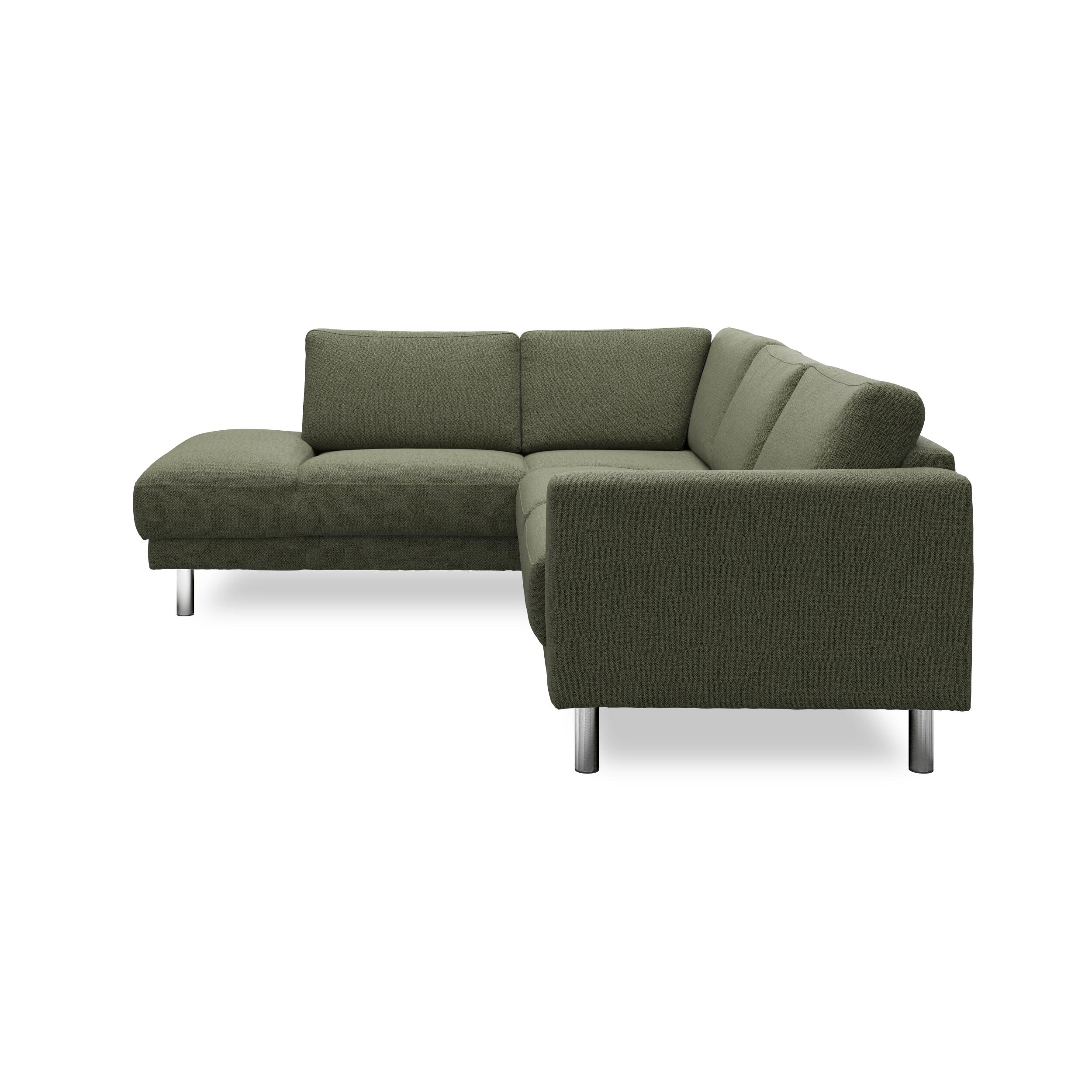 cleveland venstrevendt sofa med pufafslutning
