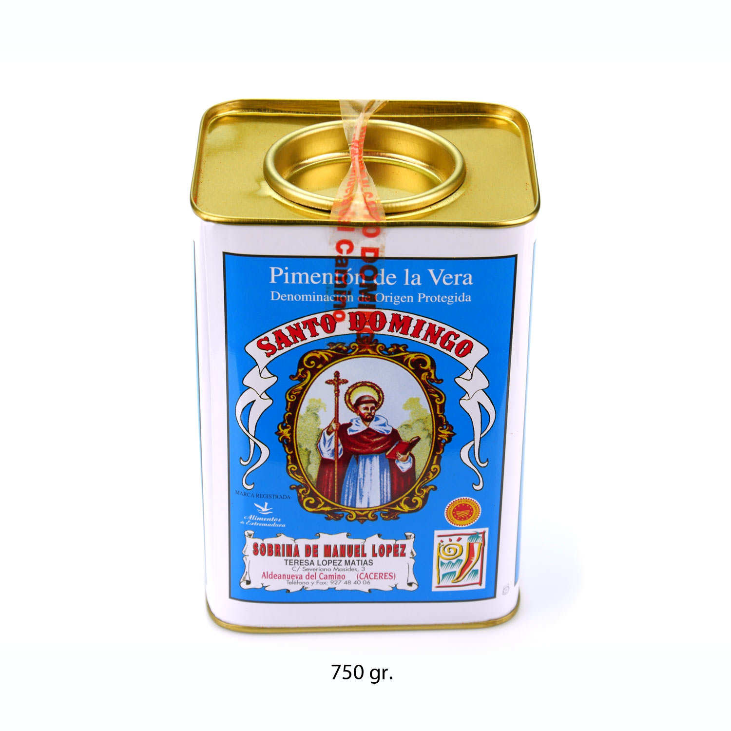 Pimenton de la Vera - Paprika doux espagnol traditionnel - Santo Domingo