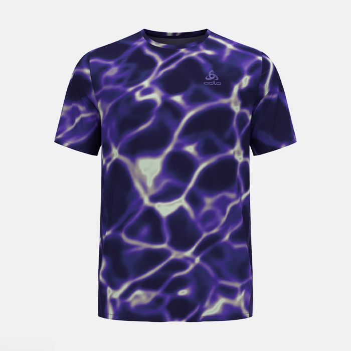 Odlo Herre T-shirts Zeroweight Crew neck SS Tee Lilla