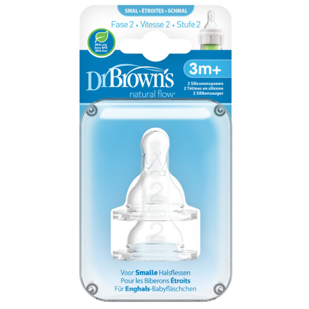 Dr. Browns Flesspeen Standaard Fase 22 stuks