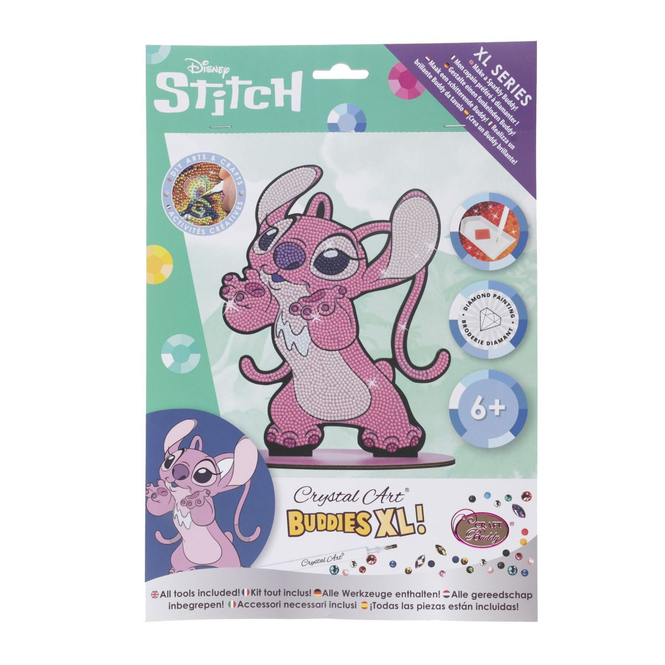 Disney Stitch - Crystal Art - Buddies XL - Angel
