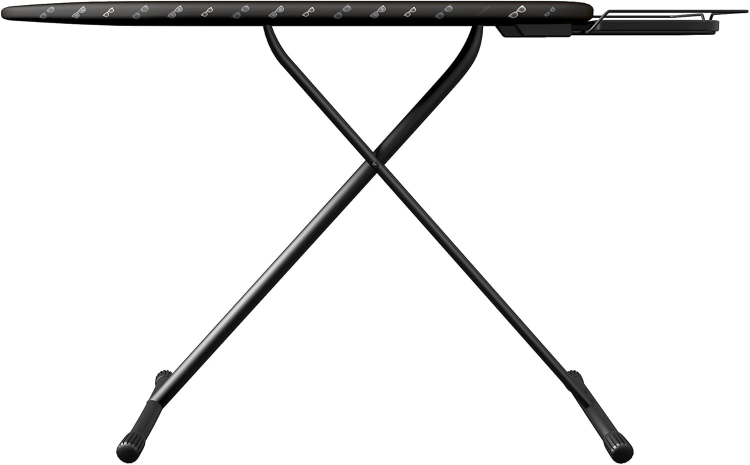 Laurastar Bügelbrett Comfortboard Glasses, 38cm x 120cm, 100 % Baumwolle, Für meisten Dampfbügelstationen geeignet ist, Verstellbar höhe, Universal-Bügeleisenablage, 7.3Kg, Bequeme Lagerung