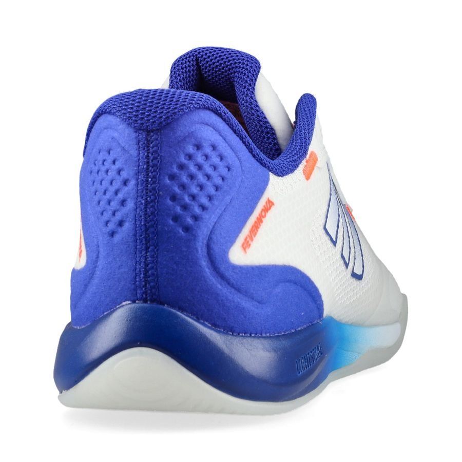 adidas Fevernova Court IN - Blanc/Bleu/Rouge