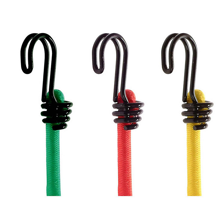 Pack de 12 tendeurs de différentes tailles Master Lock Twin Wire