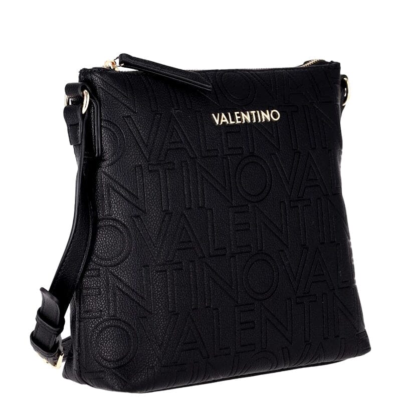 Valentino Bags Pansy Crossover Bag Black