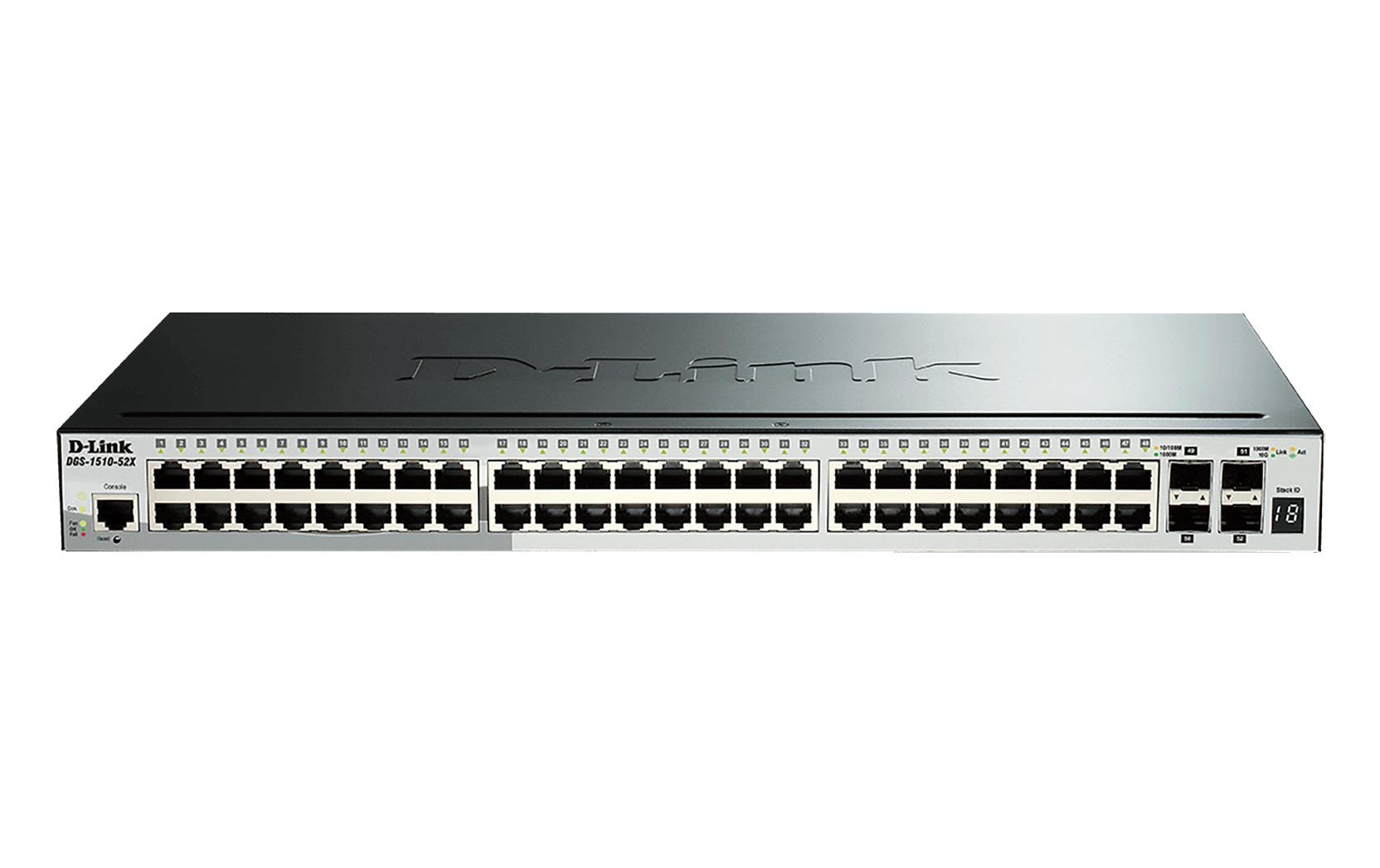 Switch DGS-1510-52X 52 Port<br>Smart-Managed