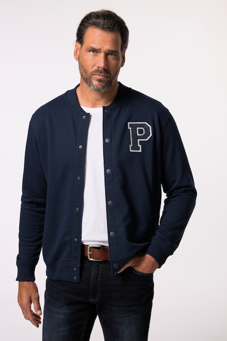 JP 1880 Collegejacke, Sweat, bis 7 XL