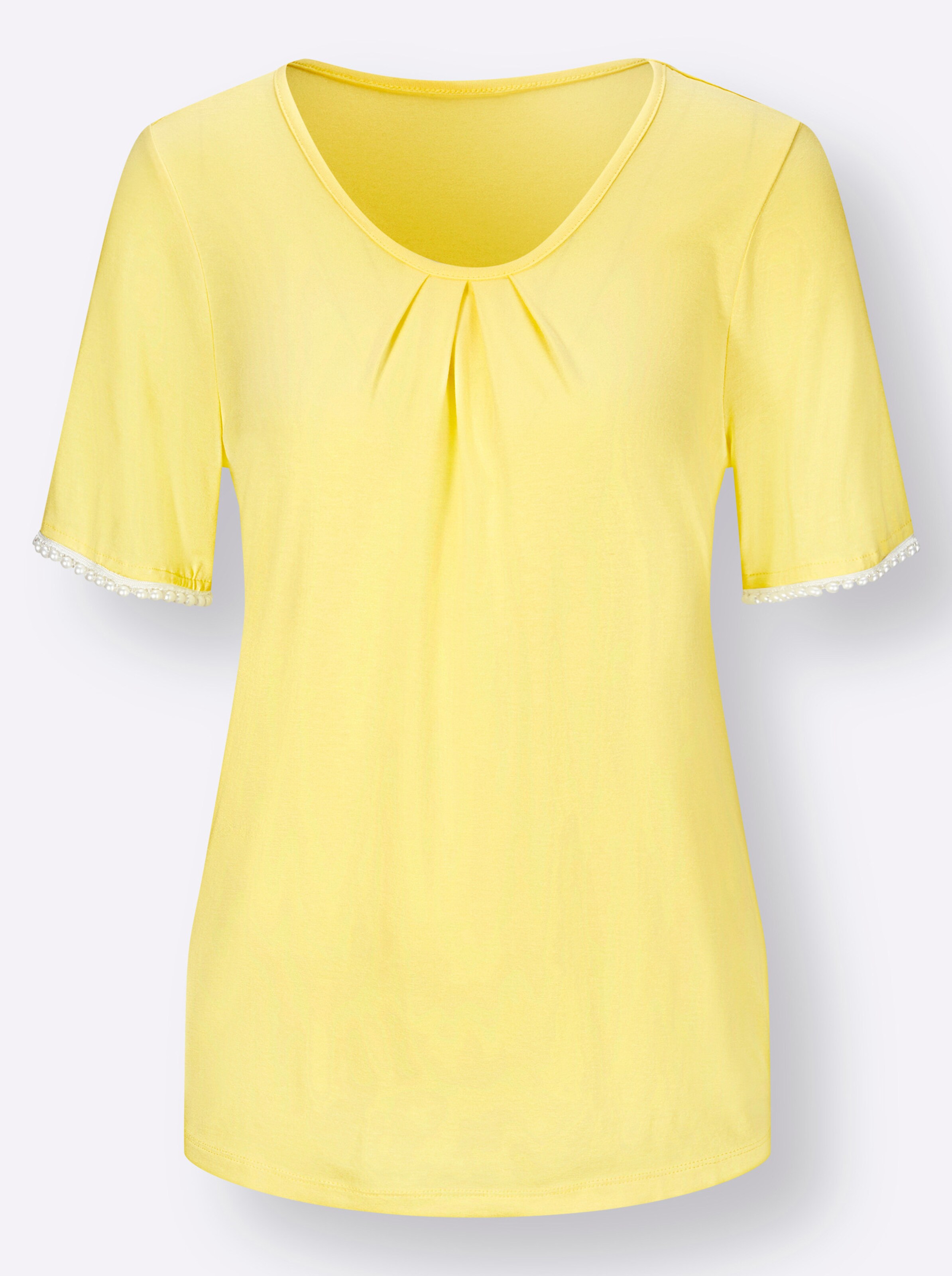 Shirt in zitrone