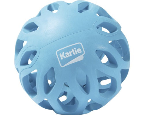 Hondenspeelgoed Karlie roosterbal Koko 11x11x19,5 cm blauw