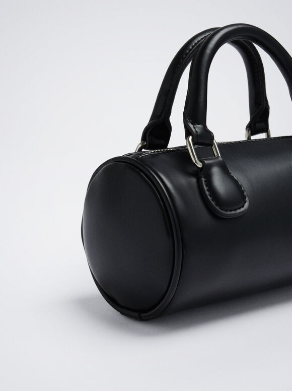 Mini Bolsa de Ombro - Preta