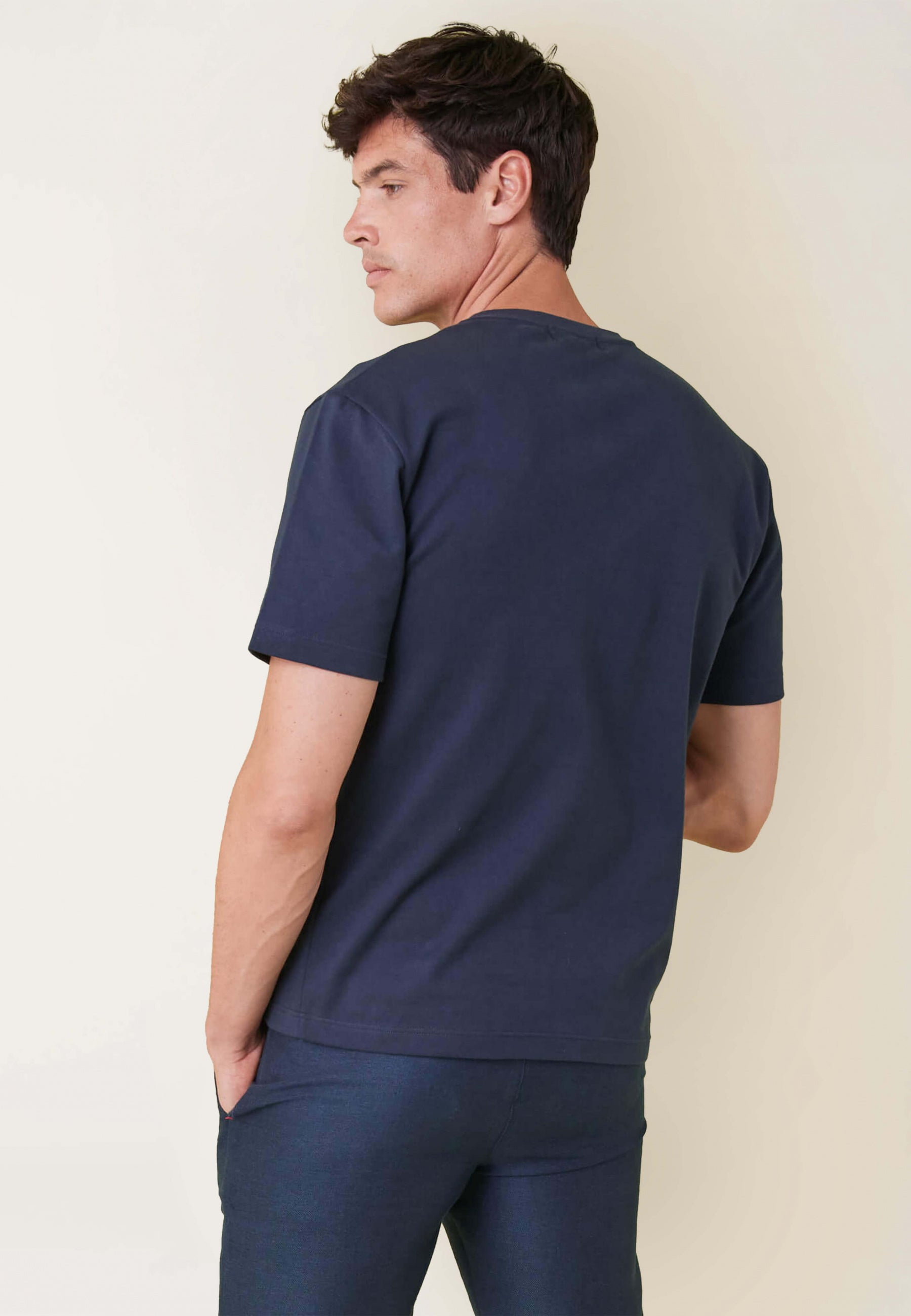 T-shirt en coton-Sasha Marine