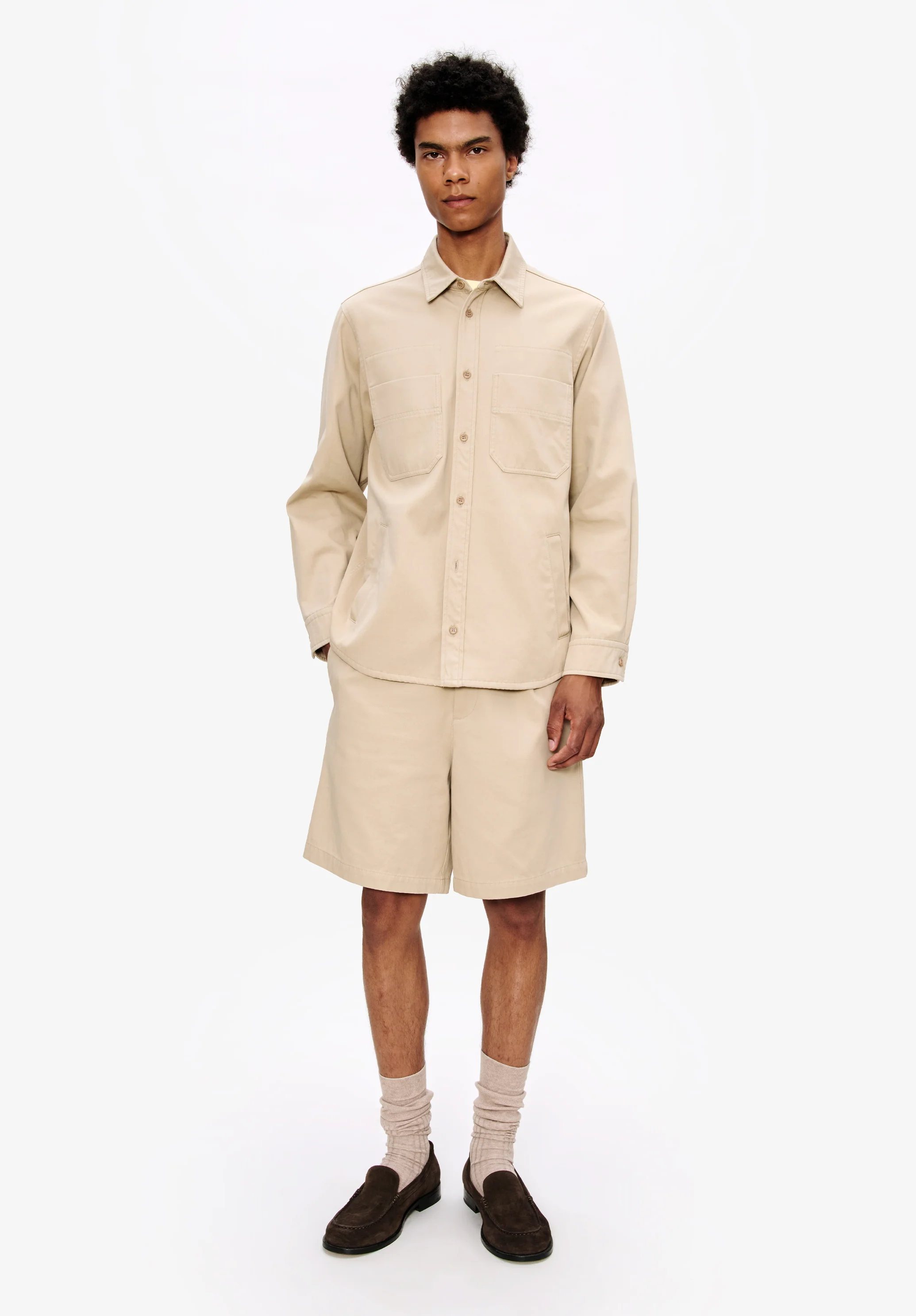 Veste beige esprit workwear - Beige