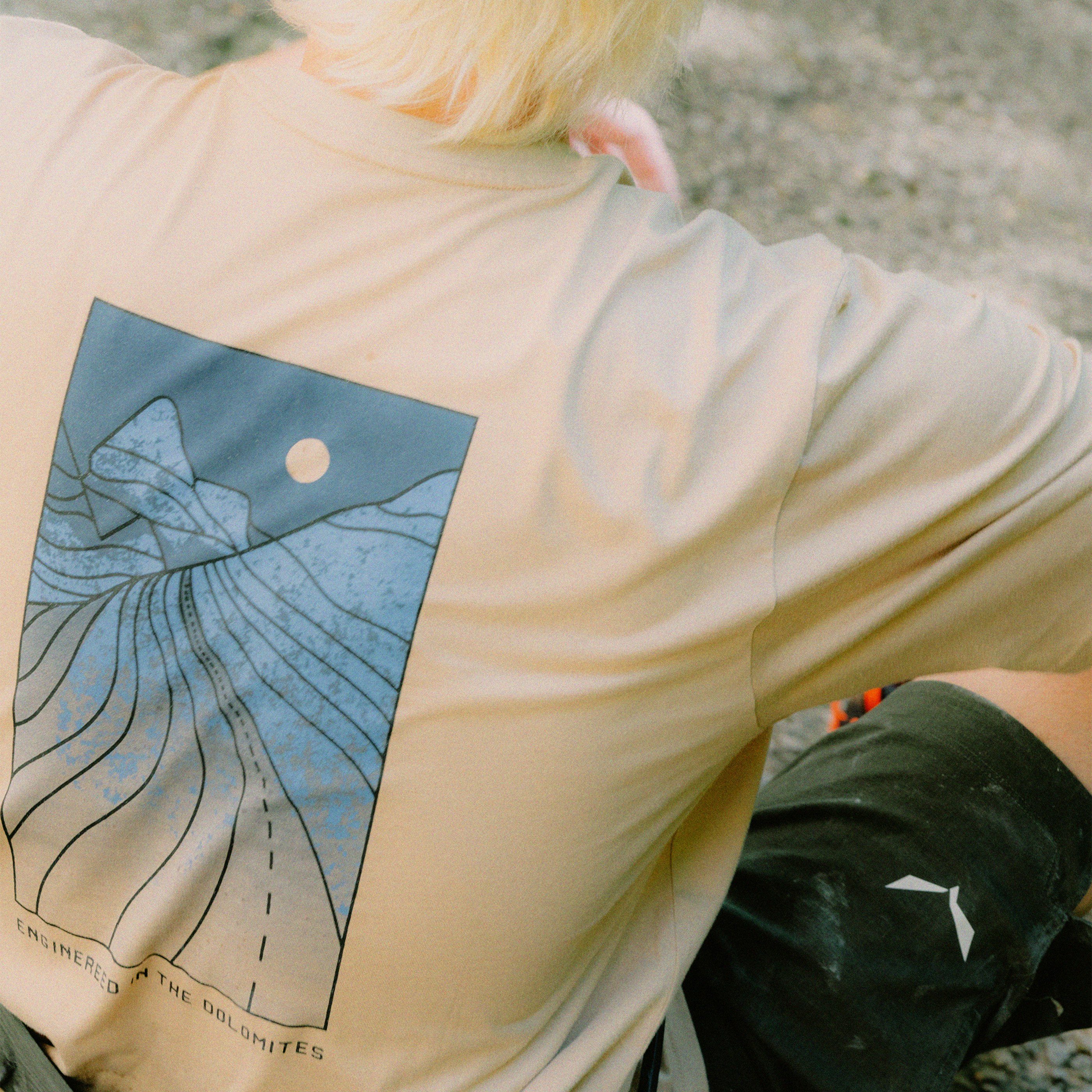 Eagle Sunset Loose T-Shirt Herren