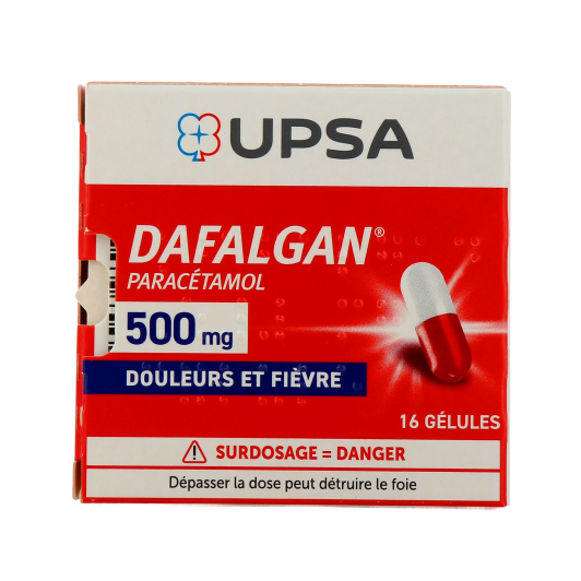 Dafalgan 500 mg, 600 mg ou 1000 mg - Pharmacie des Drakkars