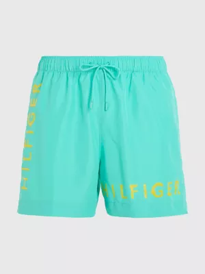 Calções de banho de comprimento médio com o logótipo da Hilfiger.