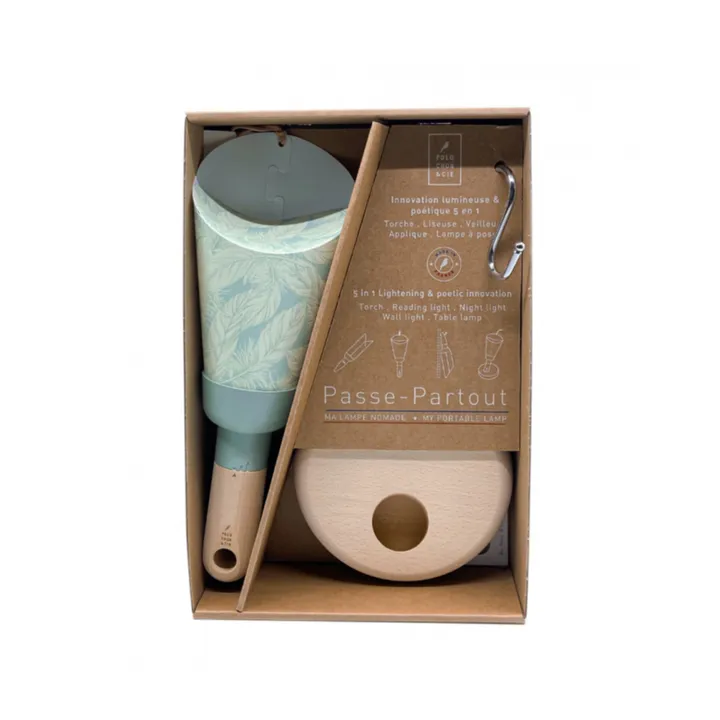 Maison Polochon Lampe nomade enfant Plumes | Sauge