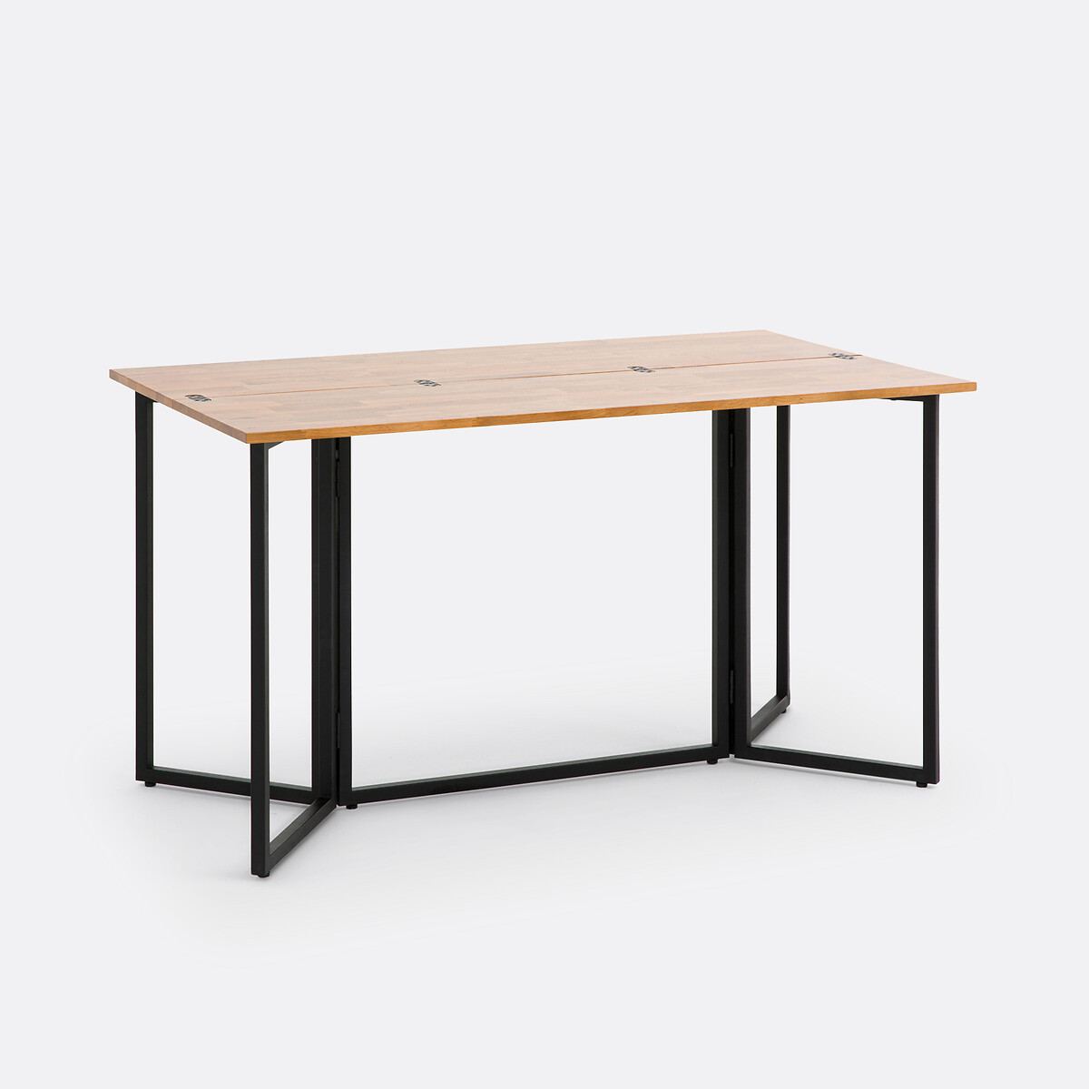 LA REDOUTE INTERIEURS<br>Mesa de consola dobrável para 4 pessoas em carvalho, Hiba