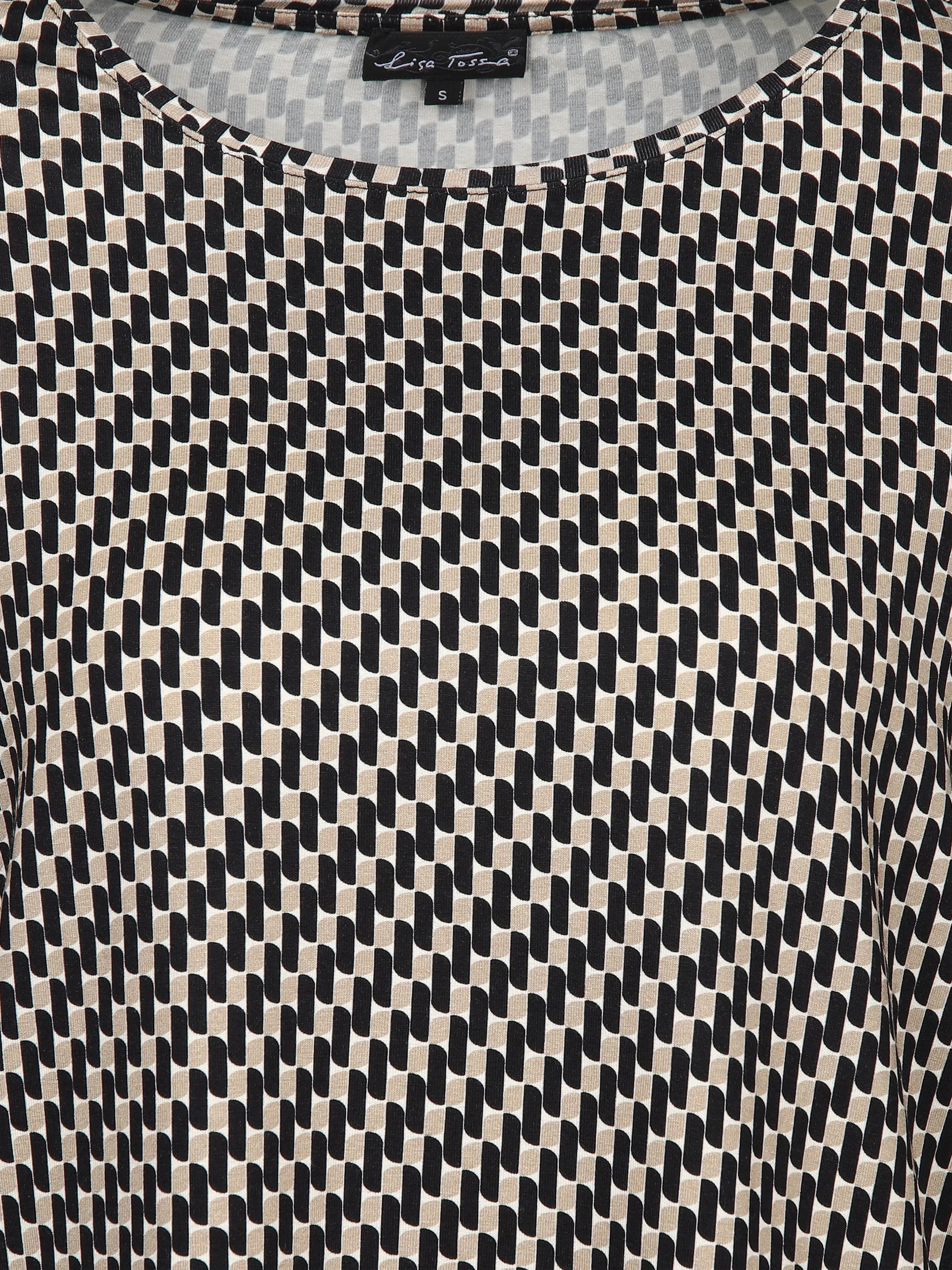 Damen Print Shirt mit 7/8 Arm