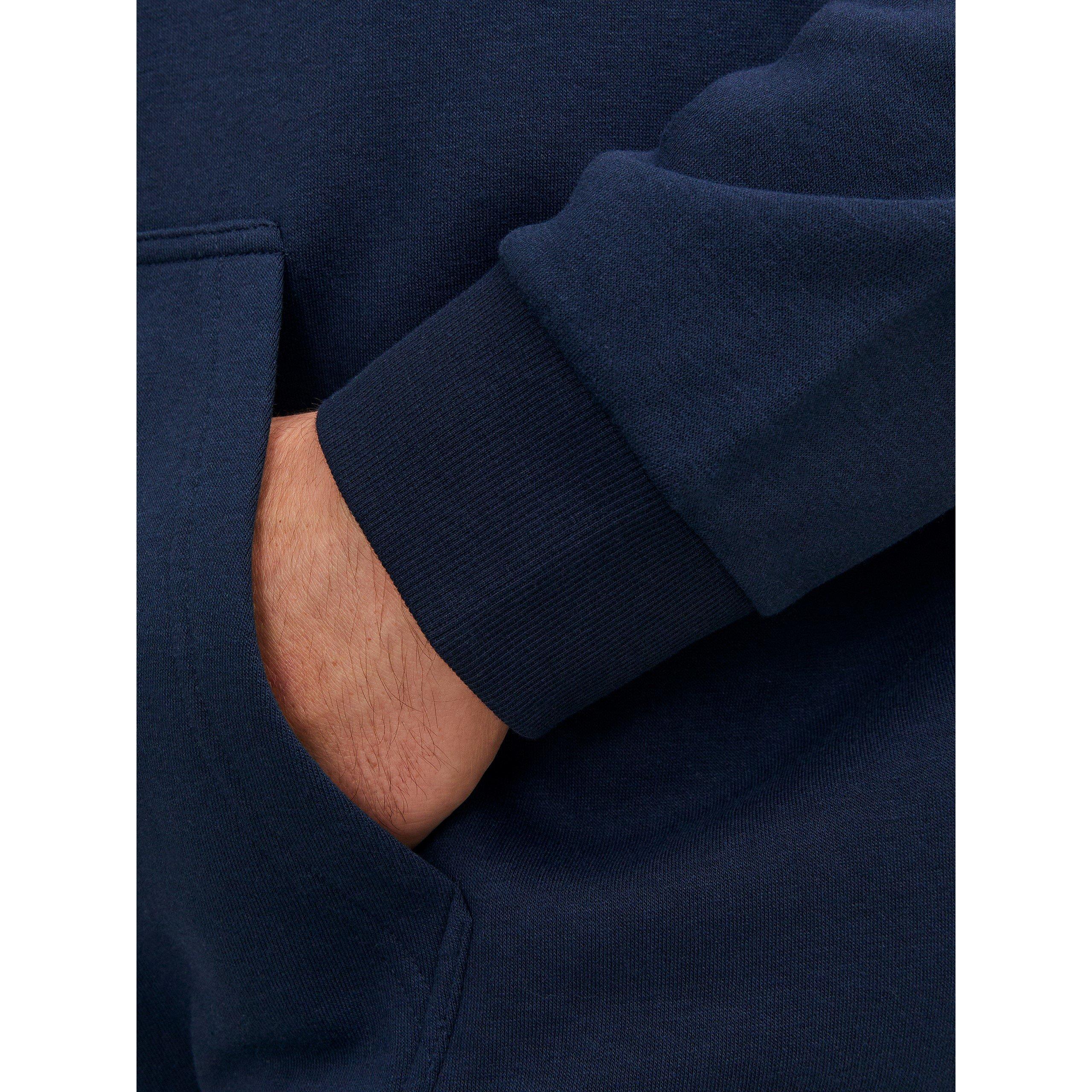 Jack and Jones Jack Bradley Zip Hoodie Mens Plus Size