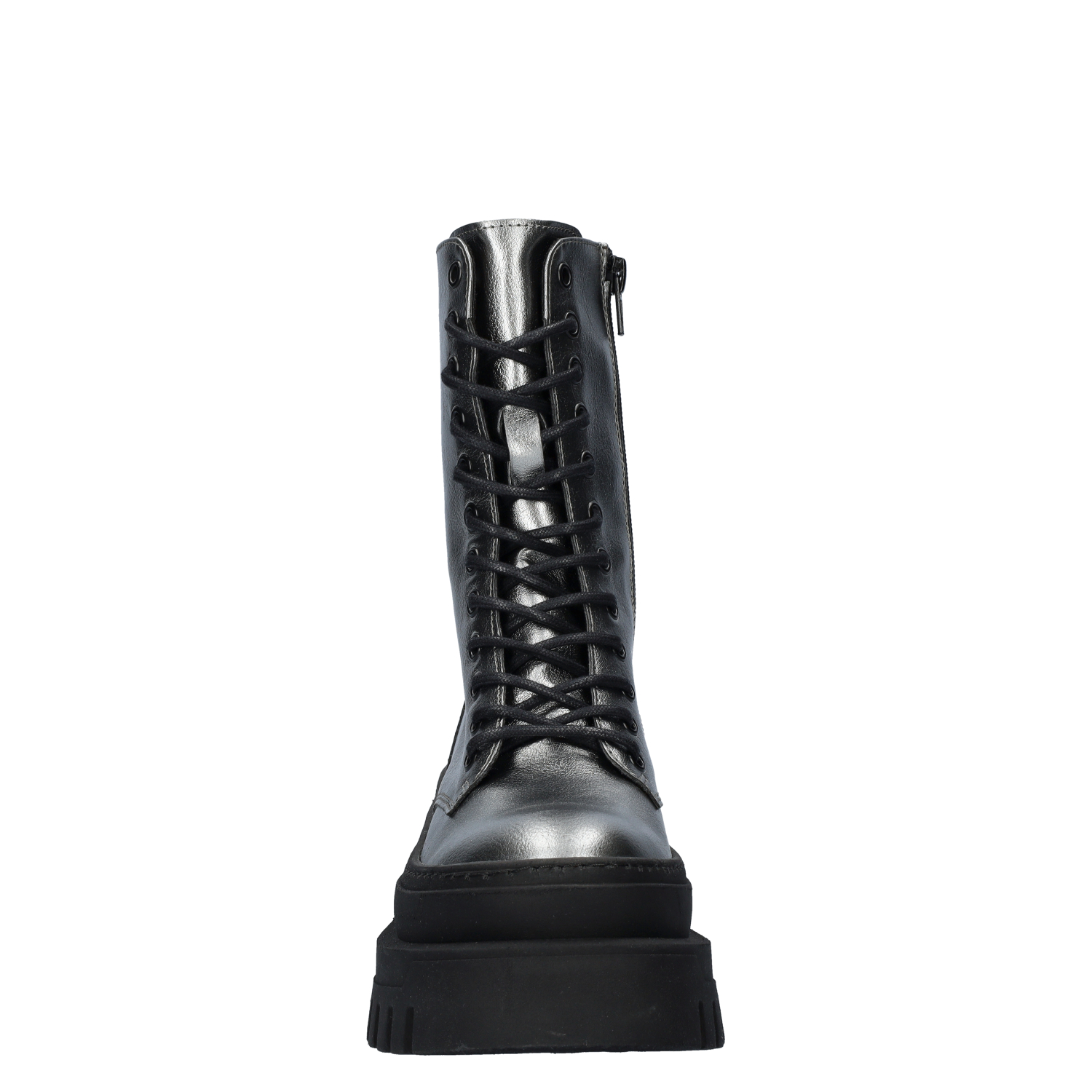 Steve Madden Coast dames veterboot Steve Madden Zilver