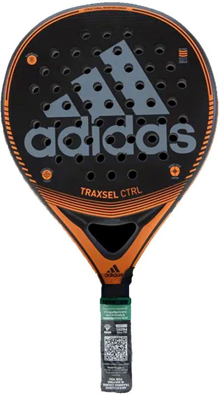 adidas padel racket -  Traxsel CTRL - Zwart/Oranje