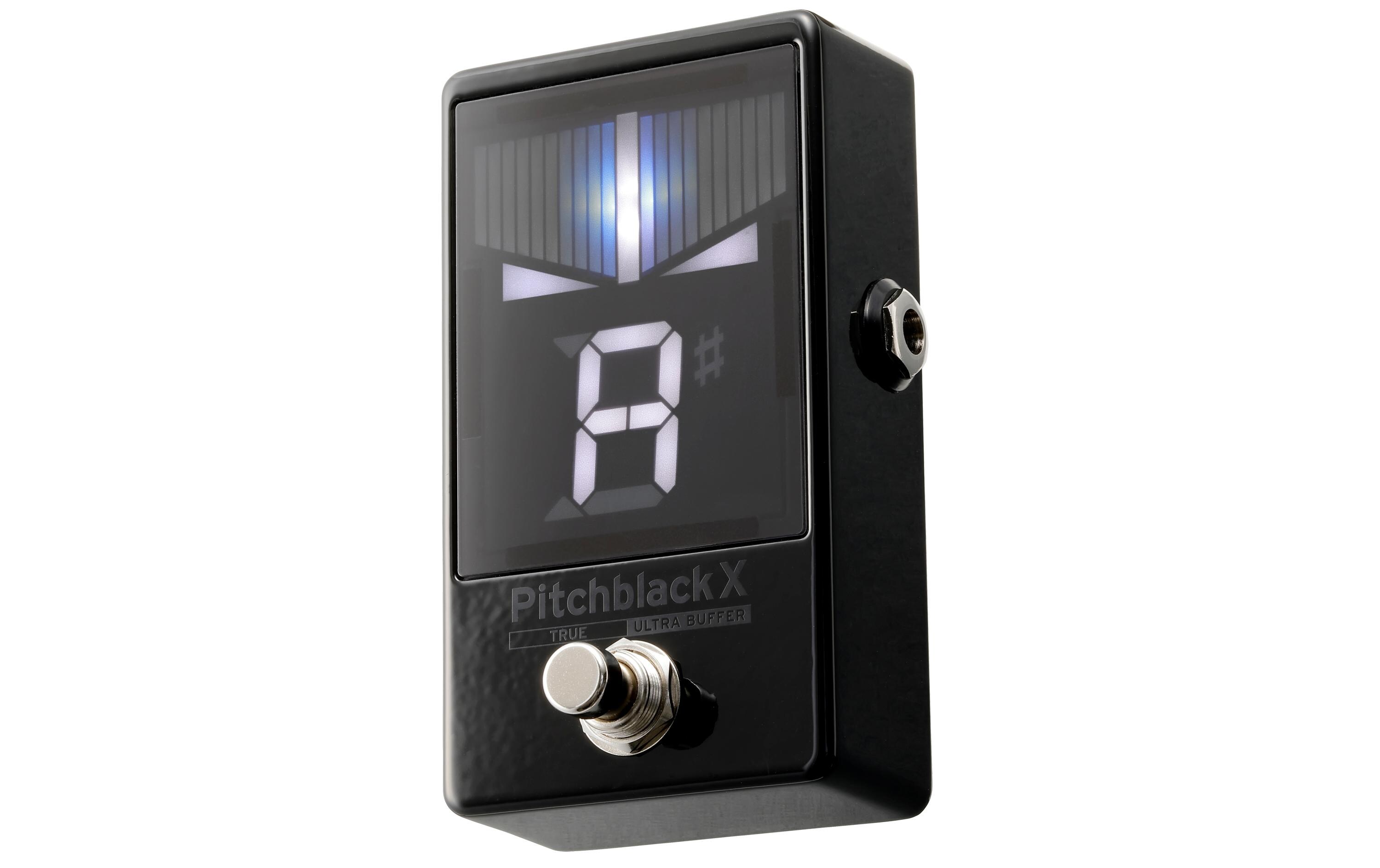 Stimmgerät Pitchblack XFortschrittliches Tuner-Pedal mit Ultra-Buffer-Funktion
