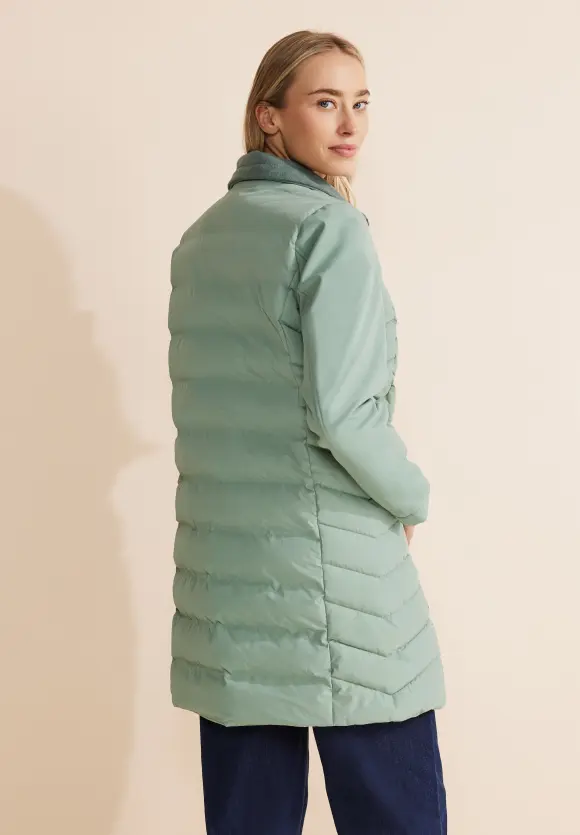 Softshell Mantel - dune green