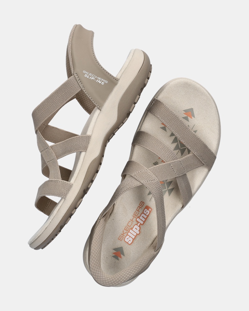 Skechers Hands Free Slip-Ins Reggar Slim Sandalen  - bruin