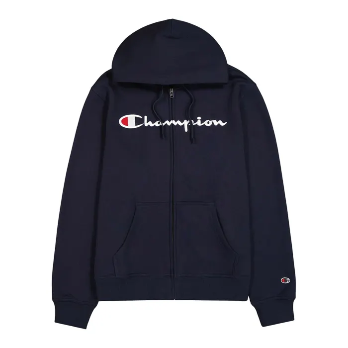 Champion Big Logo Fleece Full Zip Hoodie Heren