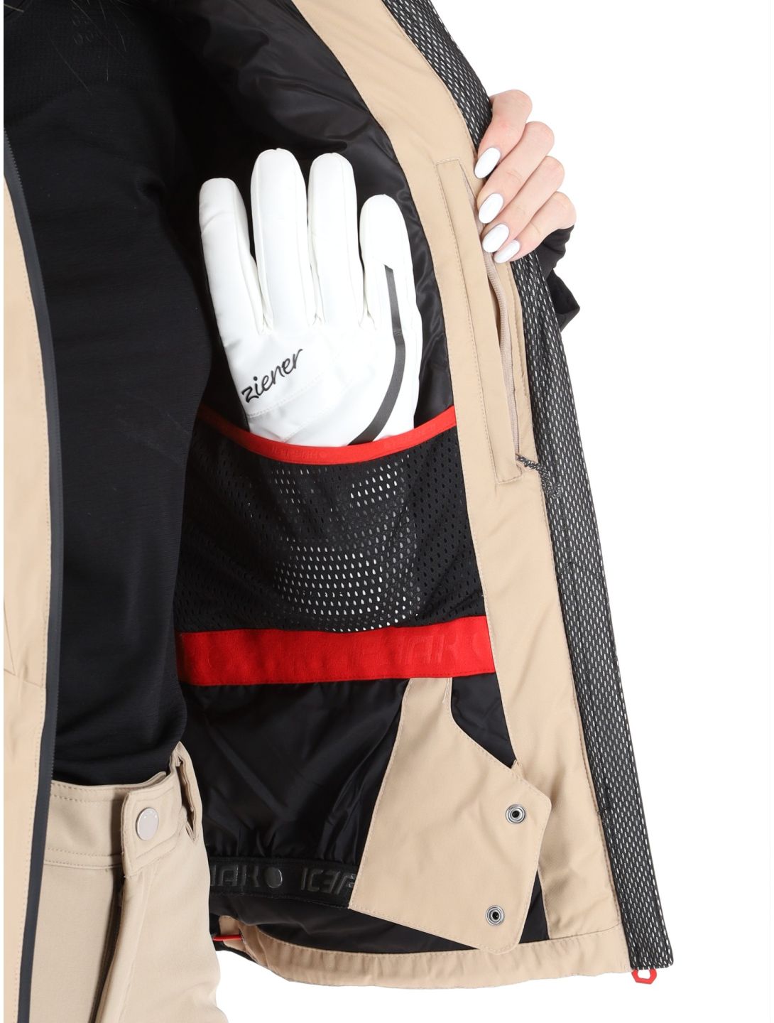 Eleele ski-jas dames