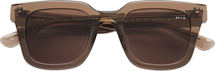 AY Studios Ruben Transparent coffee brown