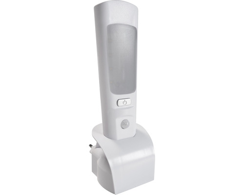 LED nachtlampje 1W 6700K met zaklamp