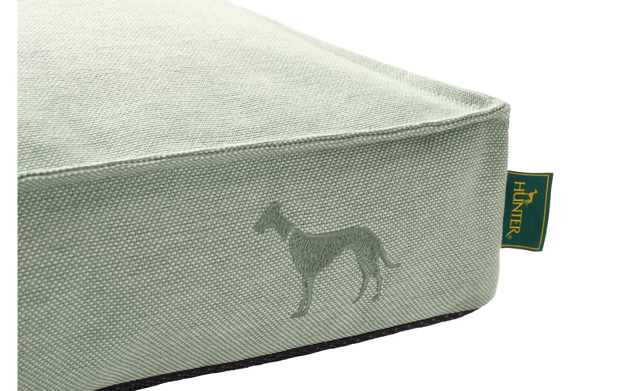 Hunde-Kissen Inari L, 100 x 70 cm, Lindgrün<br>Liegeplatz
