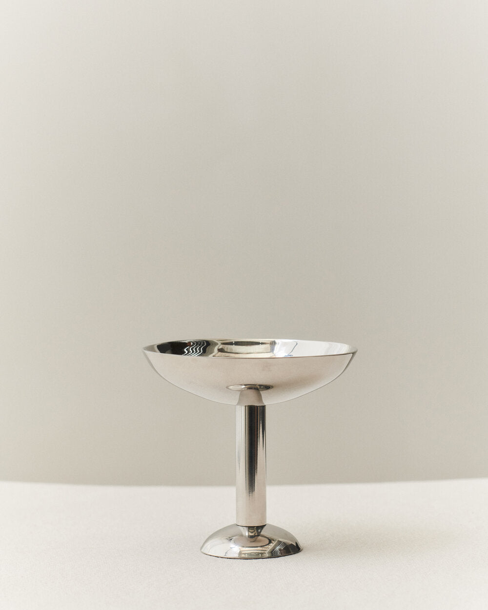 Louise Roe  Metal Champagne Coupe, Tall - H12 cm.