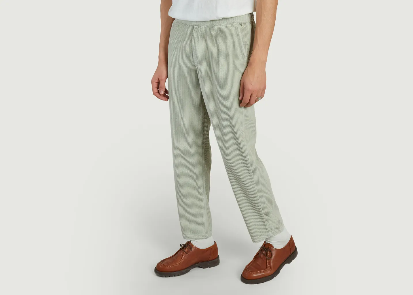Pantalon ample en velours côtelé Padow American Vintage