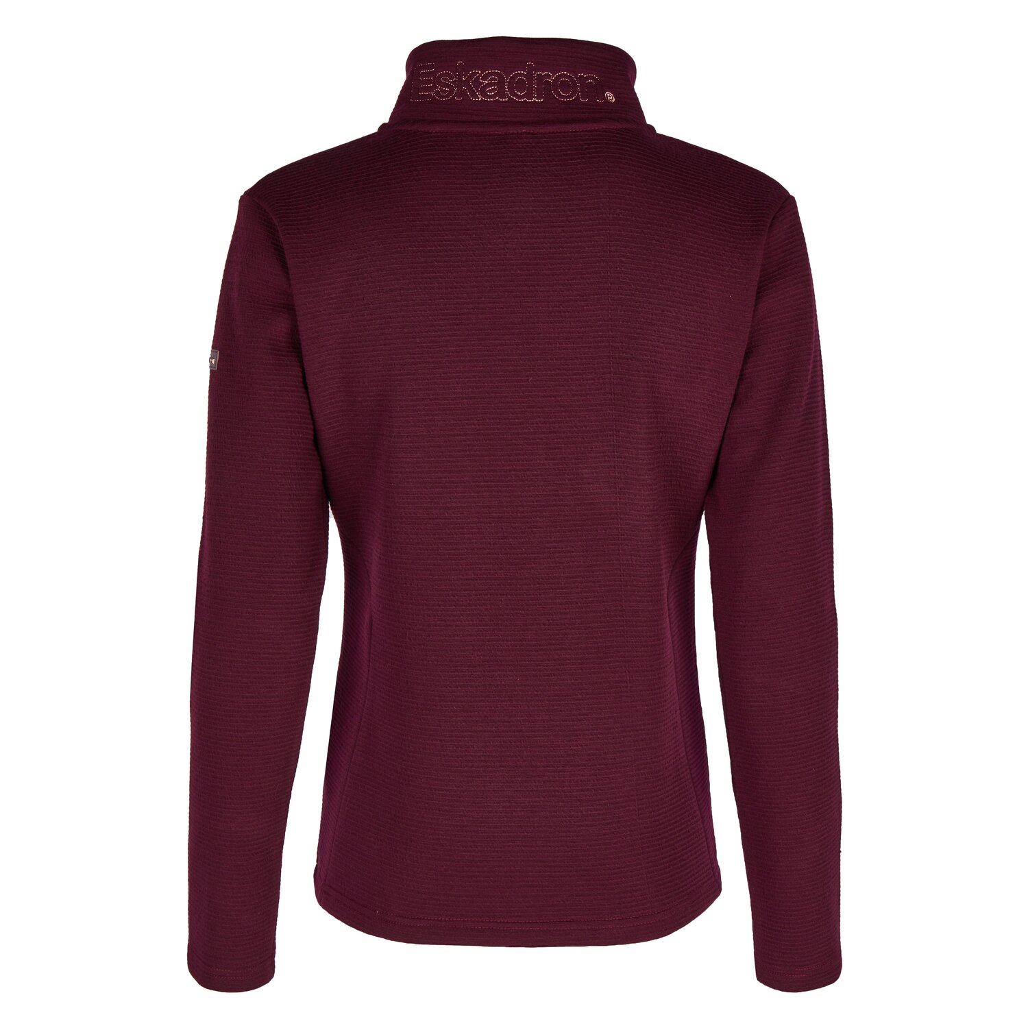 ESKADRON Heritage Langarmshirt Full-Zip  - cassis