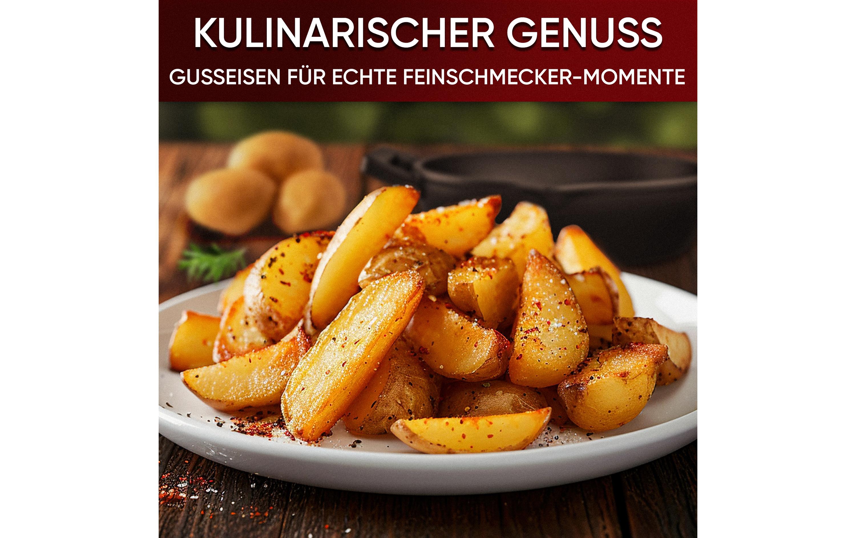 Mini Rundpfanne Set mit HolzsockelMini-Rundpfanne, 2er-Set + Holzsockel