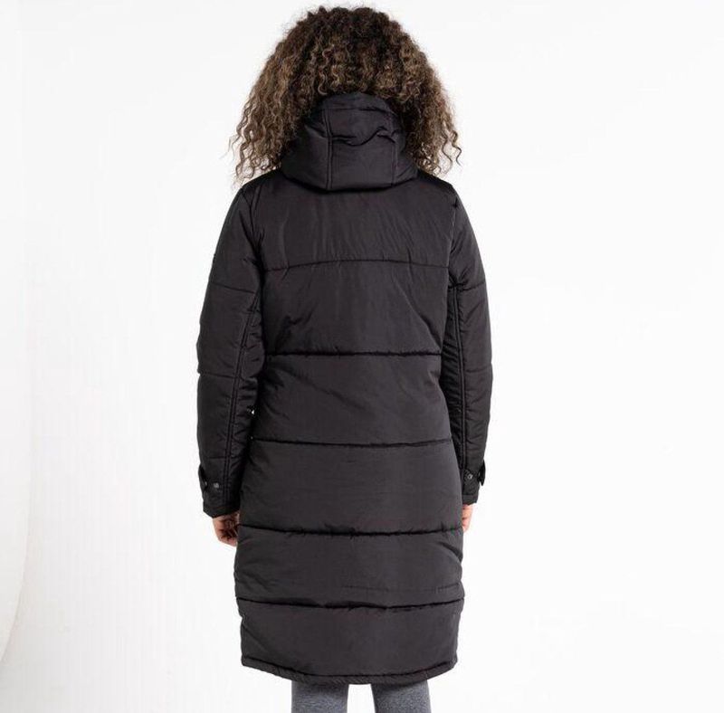 Dare2b - Reputable Long Ii - Jas - Zwart - Polyester - Waterafstotend