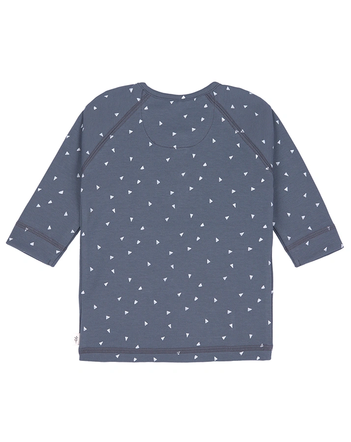 Langarmshirt TRIANGLE in blau