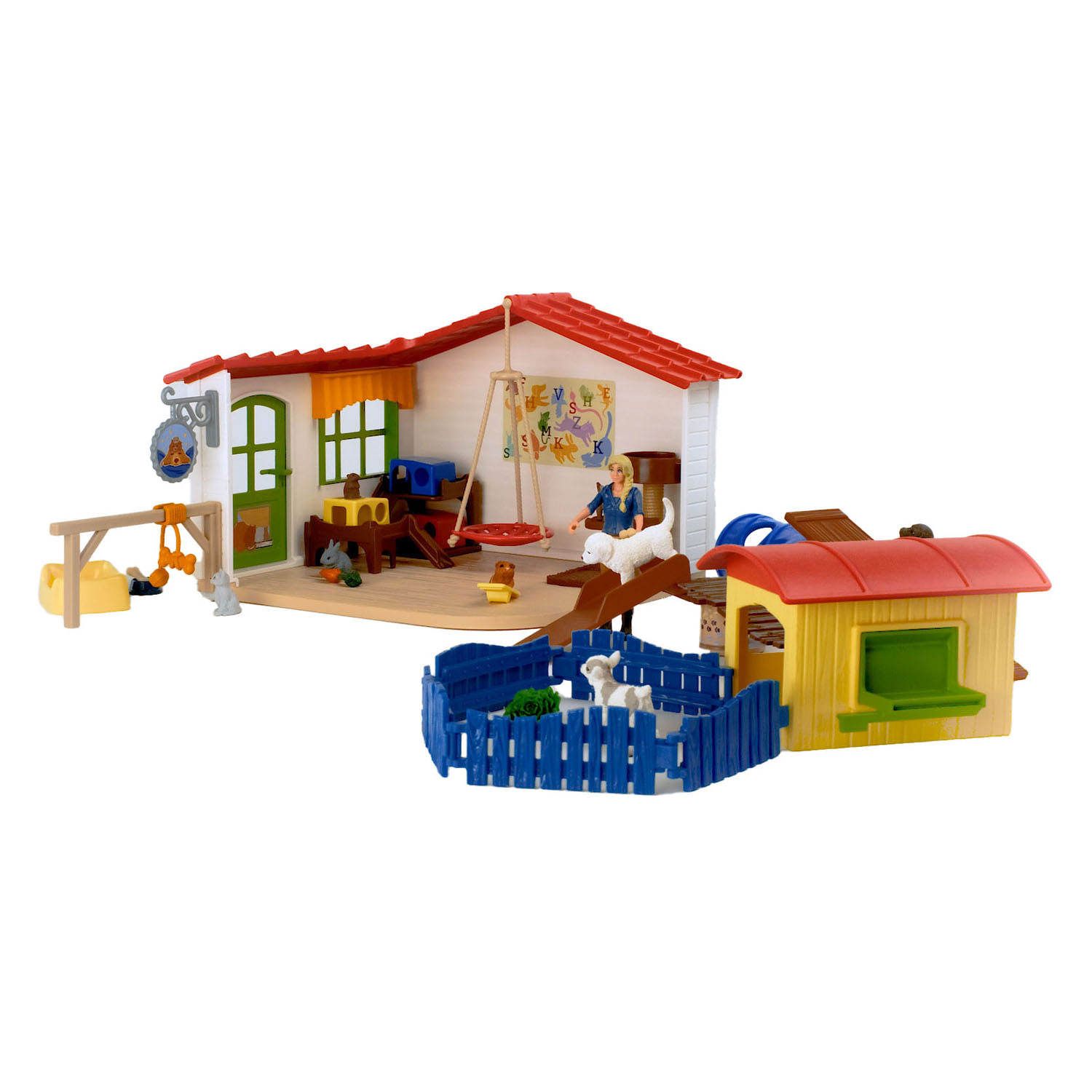 schleich FARM WORLD Dierenhotel 42607