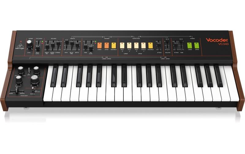 Synthesizer Vocoder VC340<br>Analoger Vocoder und String Ensemble Synthesizer