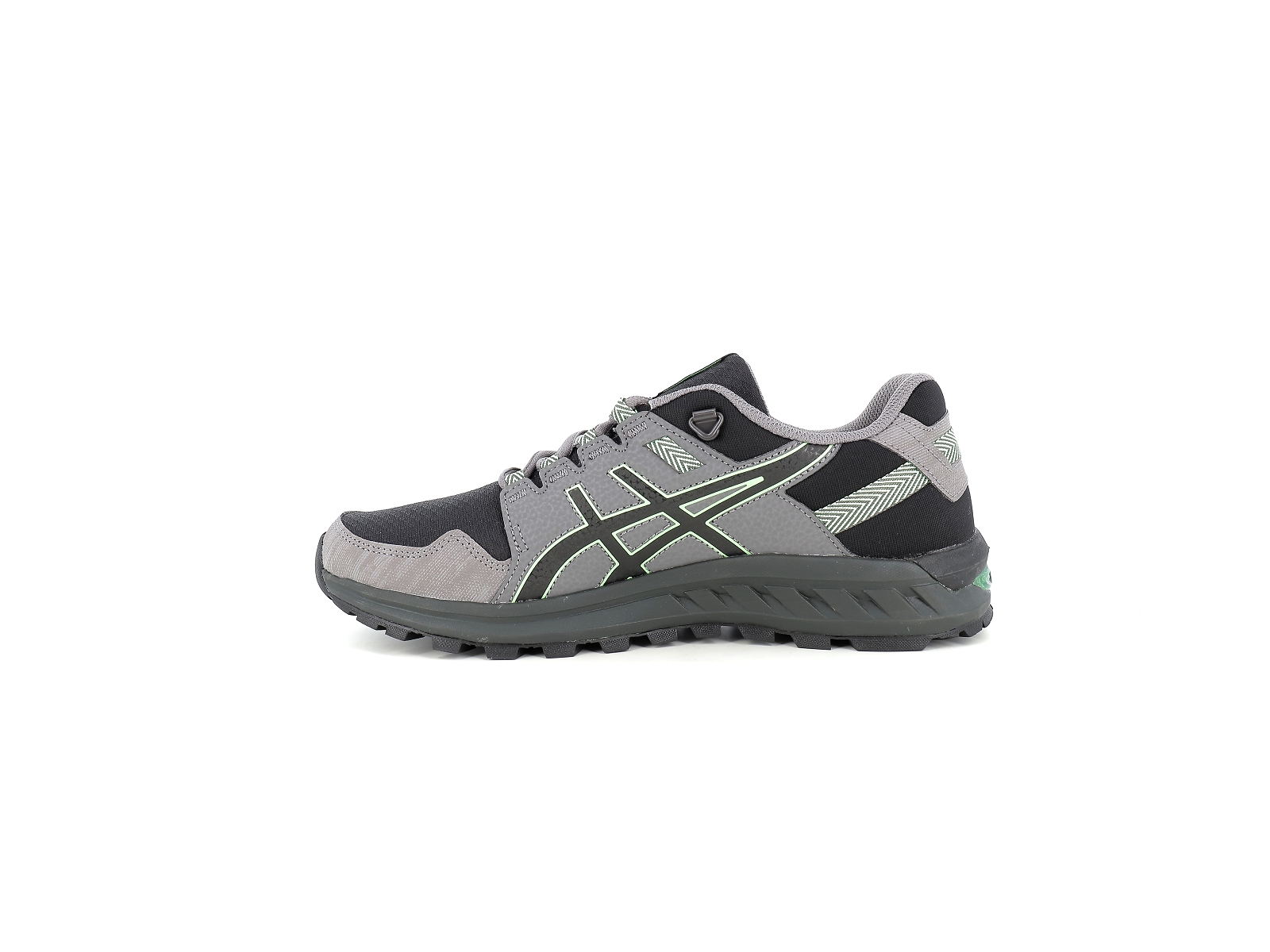Asics-GEL CITREK Matières combinées Gris-Vert