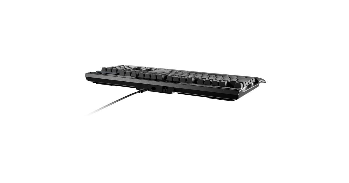 CorsairK70 MAX RGB, gaming toetsenbord  (Zwart, US lay-out, Corsair MGX, RGB leds, PBT double-shot)