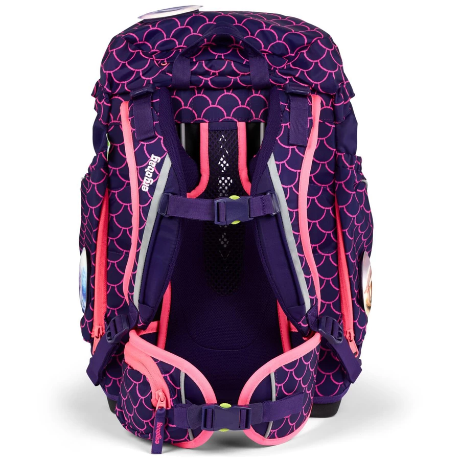 Ergobag Maxi Lumi - Schulrucksack Set 6tlg. Modell 2024 PerlentauchBär