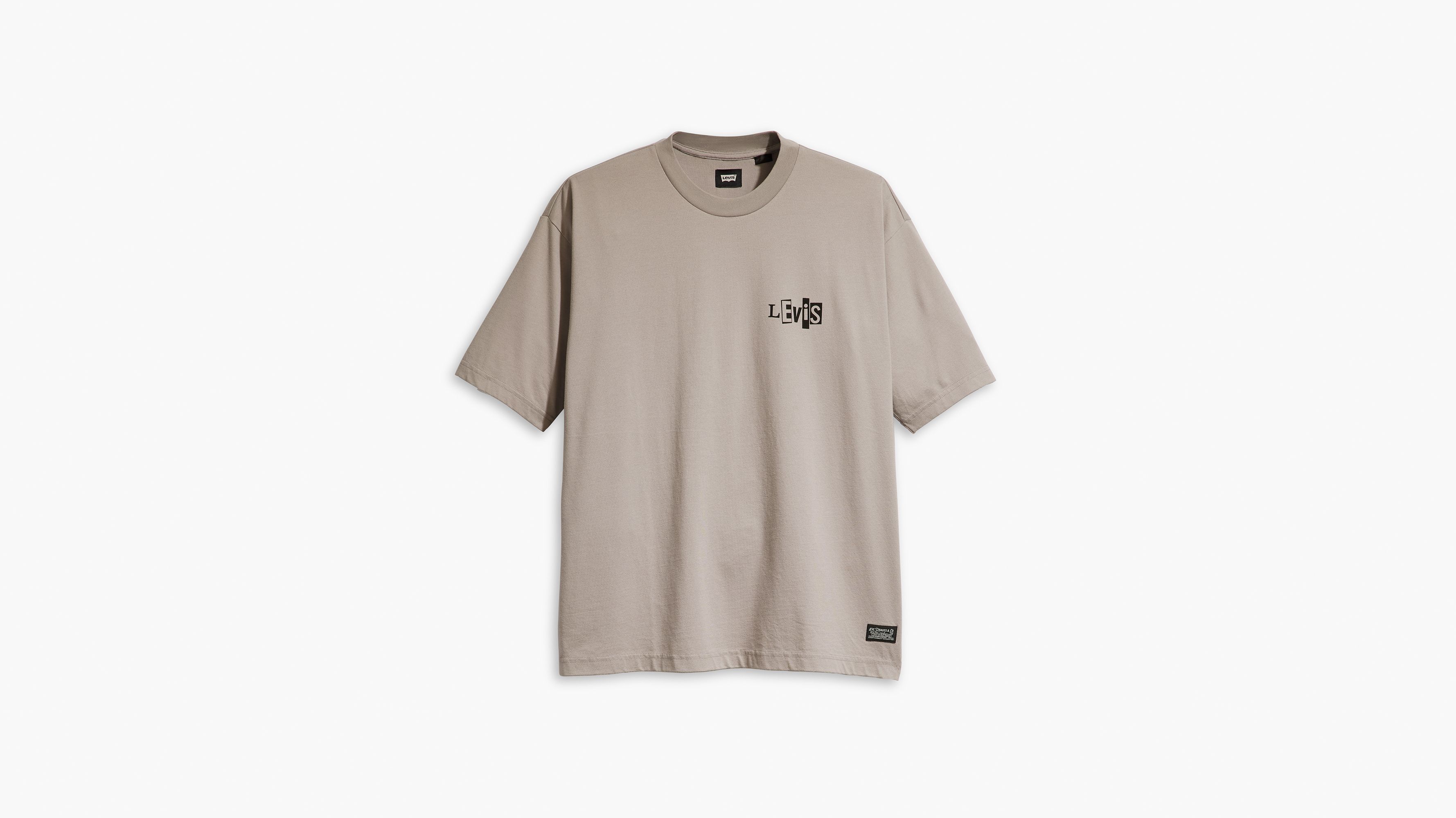 Levi's® Skateboarding t-shirt graphique Boxy - Silver Fox - Gris